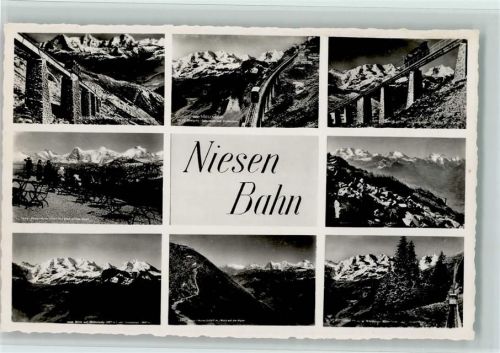 Niesen - Niesenbahn Mehrfachaufnhame