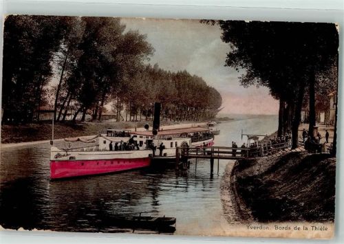1400 Yverdon-les-Bains - Bords de la Thiele Personenschiff