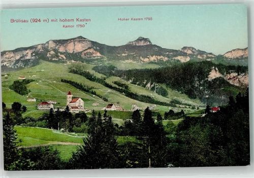9058 Brülisau - Kamor Hoher Kasten