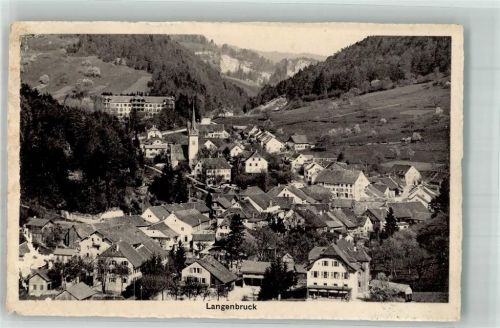 4438 Langenbruck Foto AK Feldpost Bateillon Nr. 148