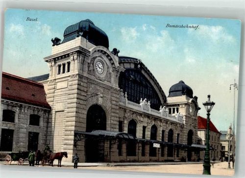 4000 Basel Bâle 1910 - Hauptbahnhof