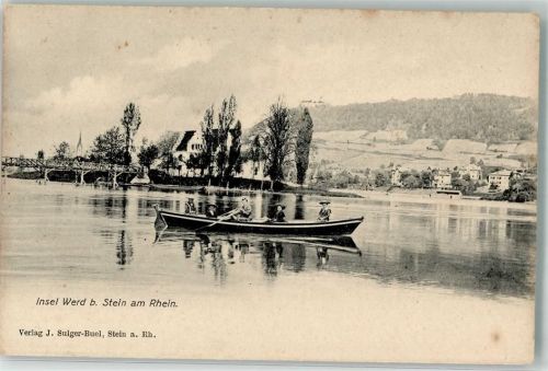8260 Stein am Rhein - Insel Werd Ruderboot