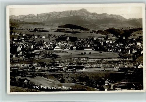 9100 Herisau - mit Säntis