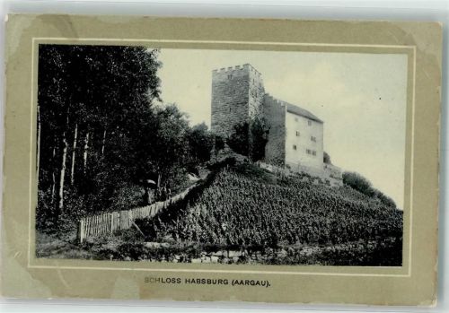 Habsburg Schloss 1909 Gebrauchsspuren