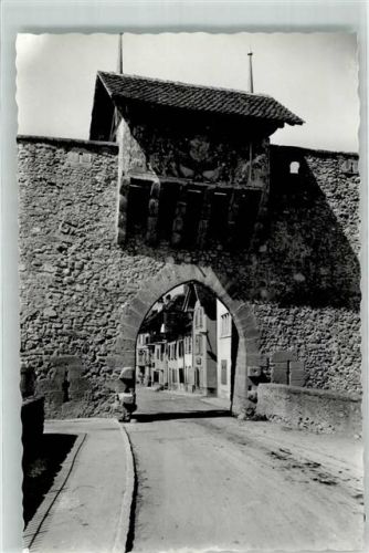 1470 Estavayer-le-Lac Foto AK Porte du Camus