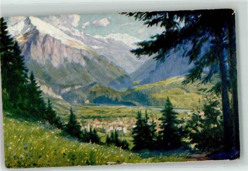 3860 Meiringen Künstlerkarte Paolo Kutscha