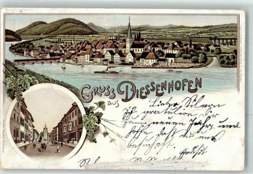 8253 Diessenhofen Gebrauchsspuren Lithographie