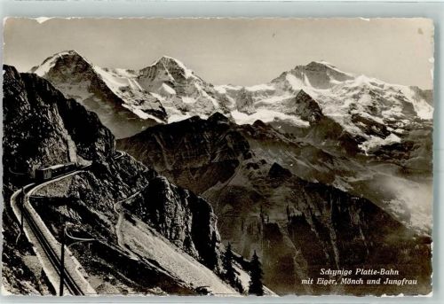 Schynige-Platte-Bahn - Eiger Mönch und Jungfrau