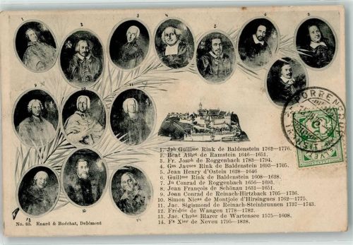 2900 Porrentruy Pruntrut 1896 - Persönlichkeiten