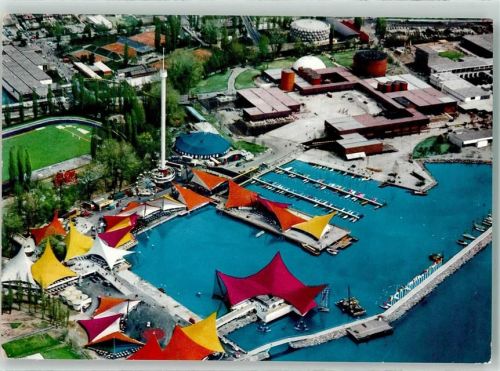 1000 Lausanne Losanna 1964 - Ausstellung 1964 Hafen