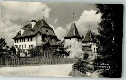 3150 Schwarzenburg Foto AK Schloss