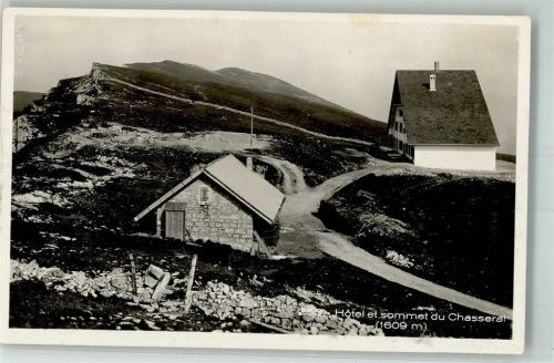 Chasseral Foto AK Hotel et sommet
