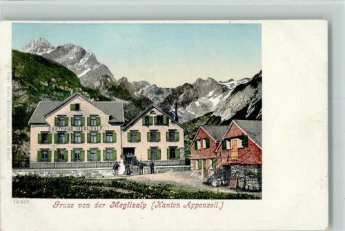 9057 Weissbad - Gasthaus Meglisalp Appenzell