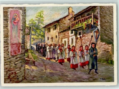 6618 Arcegno - La Processione sign Metz