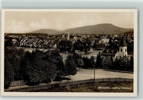 4310 Rheinfelden 1927 - mit Hotel Schützen
