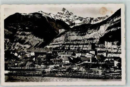 1890 St-Maurice - Dent du Midi
