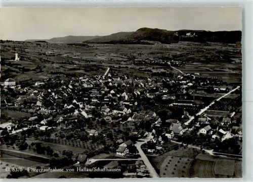 8215 Hallau Gebrauchsspuren Fliegeraufnahme