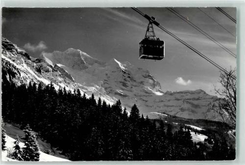 3823 Wengen - Seilbahn Jungfrau Männlichen Winter
