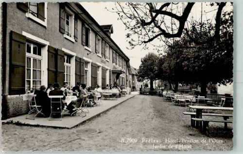 2515 Prêles - Hotel Pension de l'Ours Jardin de l'Hotel