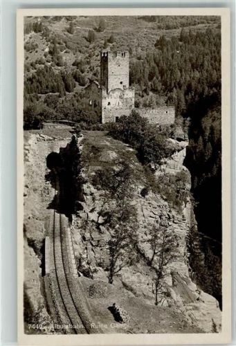 7411 Sils im Domleschg - Ruine Campi Albulabahn