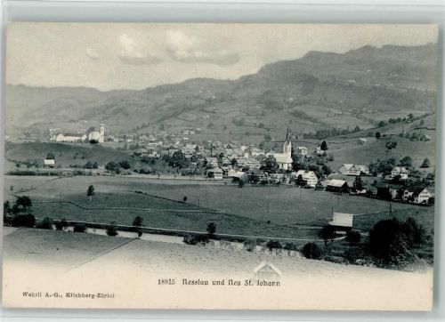 9650 Nesslau 1911 - und Neu St. Johann