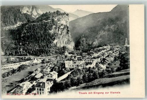 7430 Thusis - Eingang zu Viamala