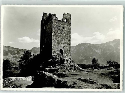 9479 Gretschins - Ruine Wartau