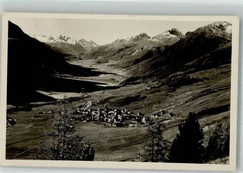 7524 Zuoz 1936 Foto AK