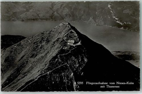 Niesen - Fliegeraufnahme Thunersee