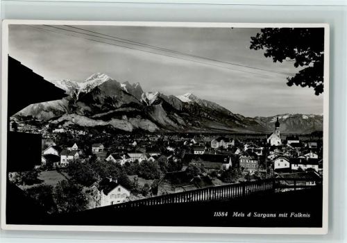 8887 Mels 1939 - Teilansicht, Verlag Gross Nr. 11584, gute Erhaltung AK