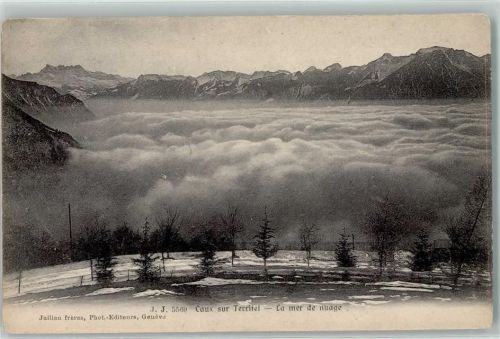 1824 Caux Gebrauchsspuren Nebelmeer