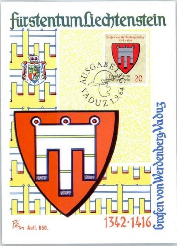 9490 Vaduz - Maximum AK mit Sonderstempel AKU1