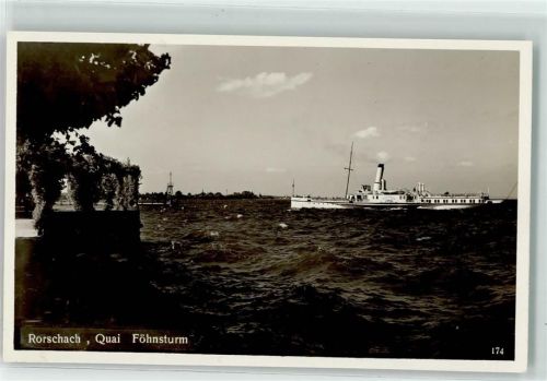 9400 Rorschach - Personenschiff Quai Föhnsturm