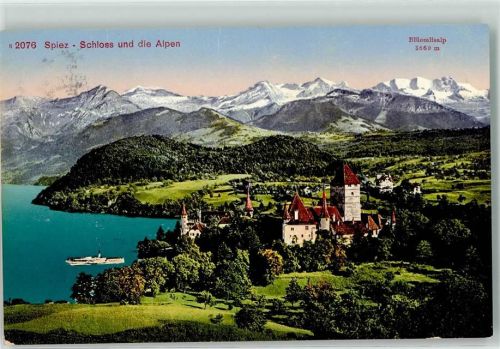 3700 Spiez 1915 - Schloß