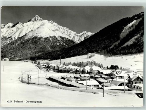 7525 S-chanf Foto AK Verlag u. Fotograf Hans Steiner Winter