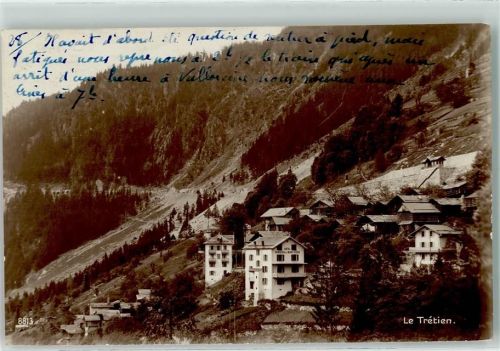 1923 Le Trétien - Hotel du Mont Rose