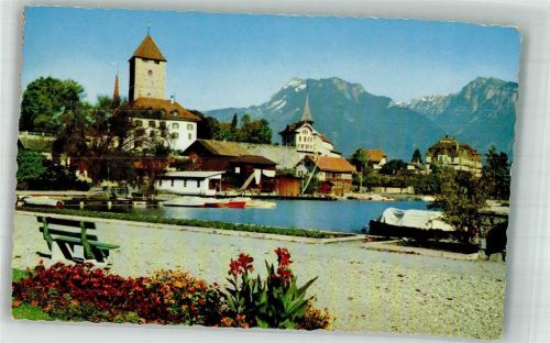 3700 Spiez 1957 Foto AK