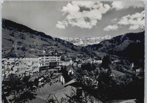 7214 Grüsch Seewis-Valzeina - Berg Panorama Tal