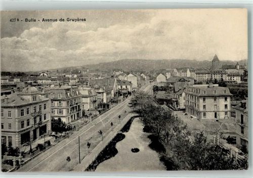 1630 Bulle 1912 - Avenue de Gruyeres