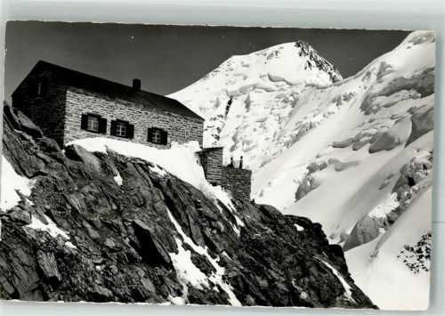 Lötschenpasshütte Winter Aletschhorn