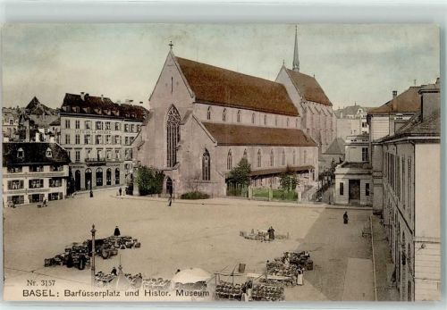 4000 Basel Bâle - Historisches Museum Barfüsserplatz