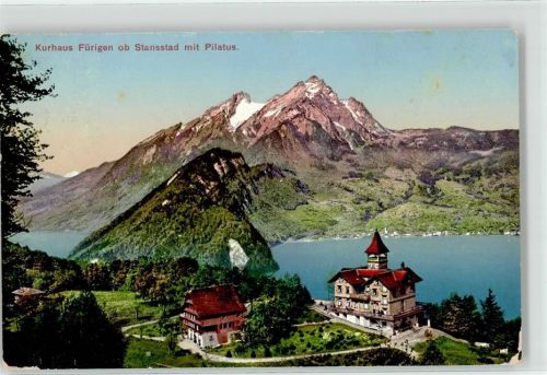 6362 Stansstad 1912 - Kurhaus Fürigen Pilatus