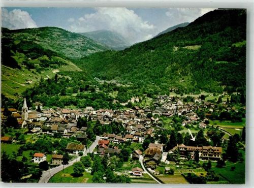 1880 Bex Foto AK Fliegeraufnahme