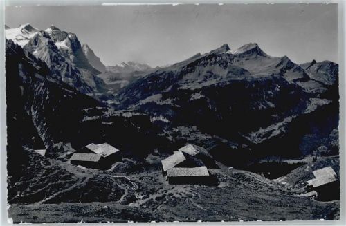 6086 Hasliberg Reuti - Gummelalp, Wetterhörner, Eiger, Blümlisalp, Schwarzhorn
