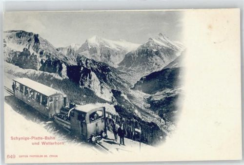 Schynige-Platte-Bahn - Wetterhorn