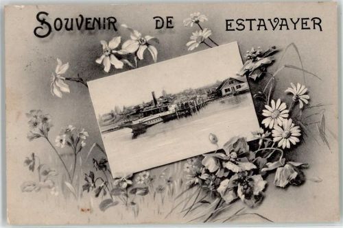 1470 Estavayer-le-Lac 1910 - Dampfer