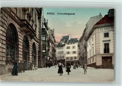 4000 Basel Bâle - Nr. 8 Schnabelgasse, gute Erhaltung AK