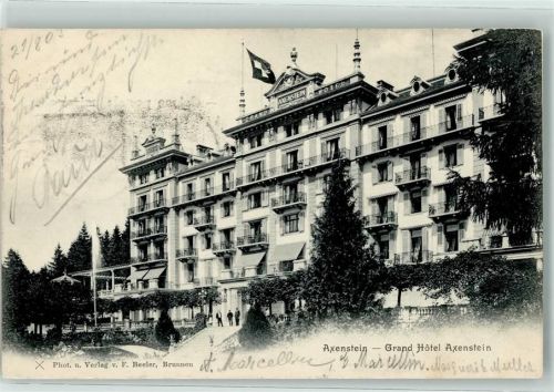6443 Morschach 1903 - Grand Hotel Axenstein