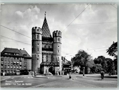 4000 Basel Bâle - Spalentor Oldtimer Tram