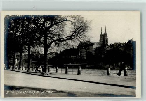 4000 Basel Bâle - Rheinweg Münster